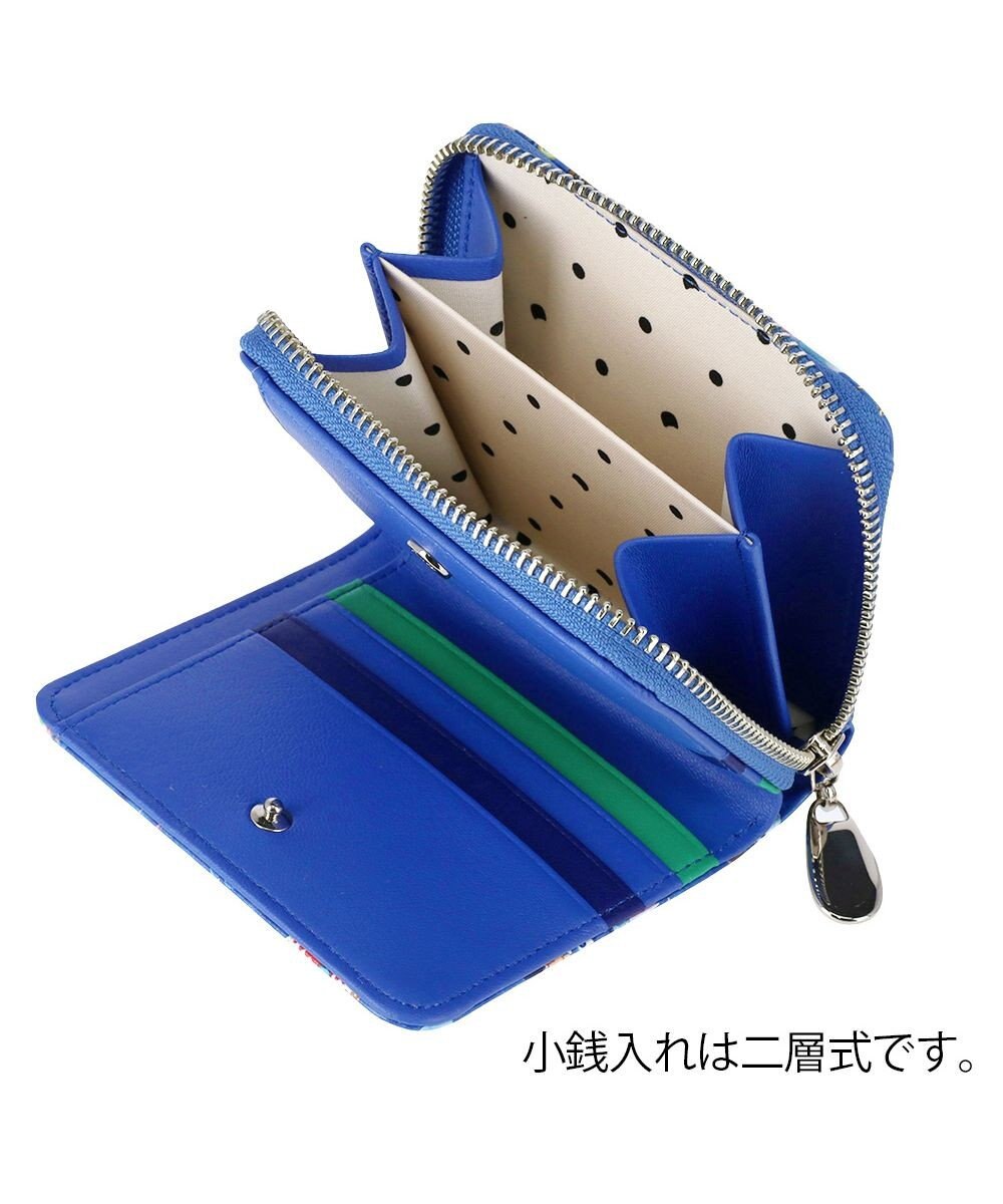 tsumori chisato CARRY ピーターパン ラウンドファスナー 2つ折り財布 