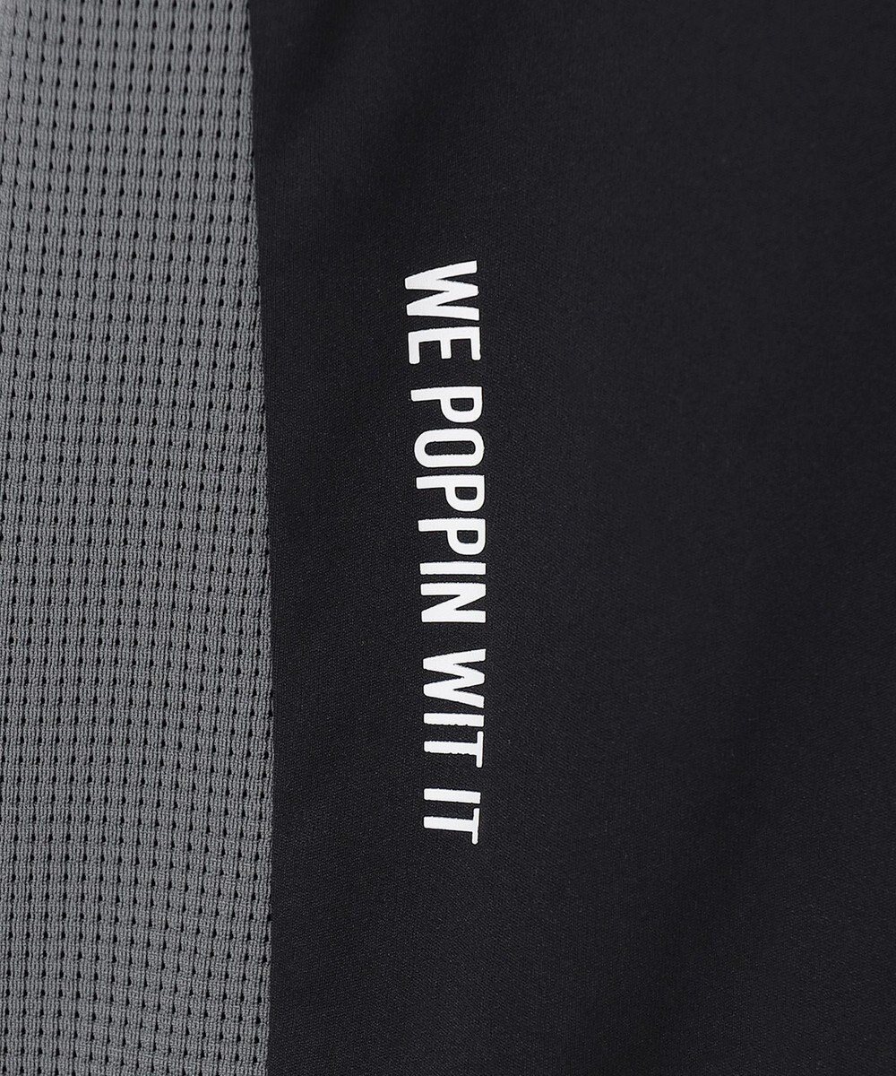 PW CIRCULUS 【WOMEN】パフスリーブメッシュコンビ モックネックT ゴルフウェア レディース 