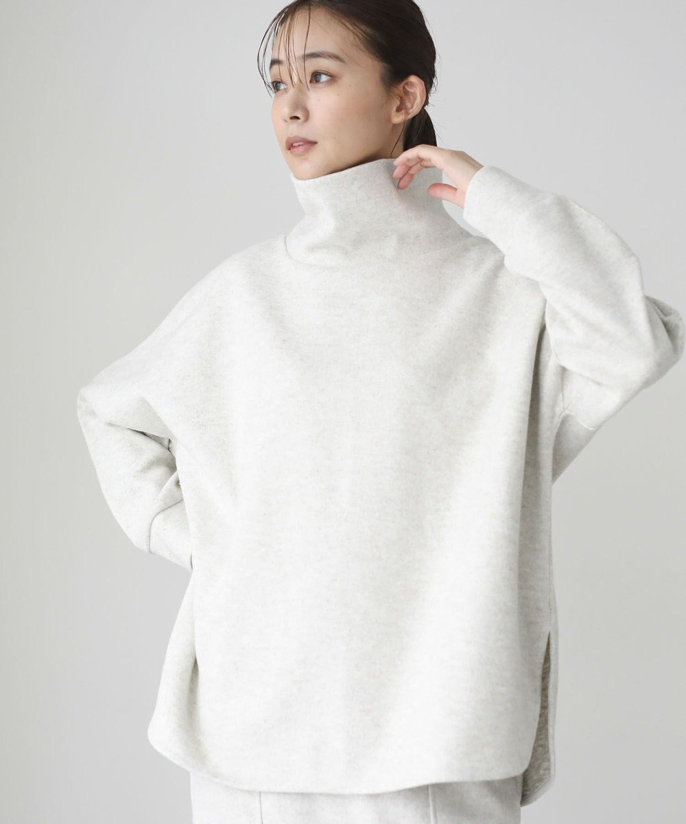 Green Parks 圧縮ポンチゆるタートルプルオーバー 