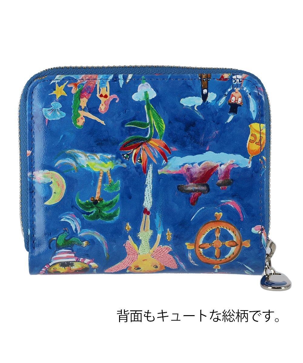 tsumori chisato CARRY ピーターパン ラウンドファスナー 2つ折り財布 