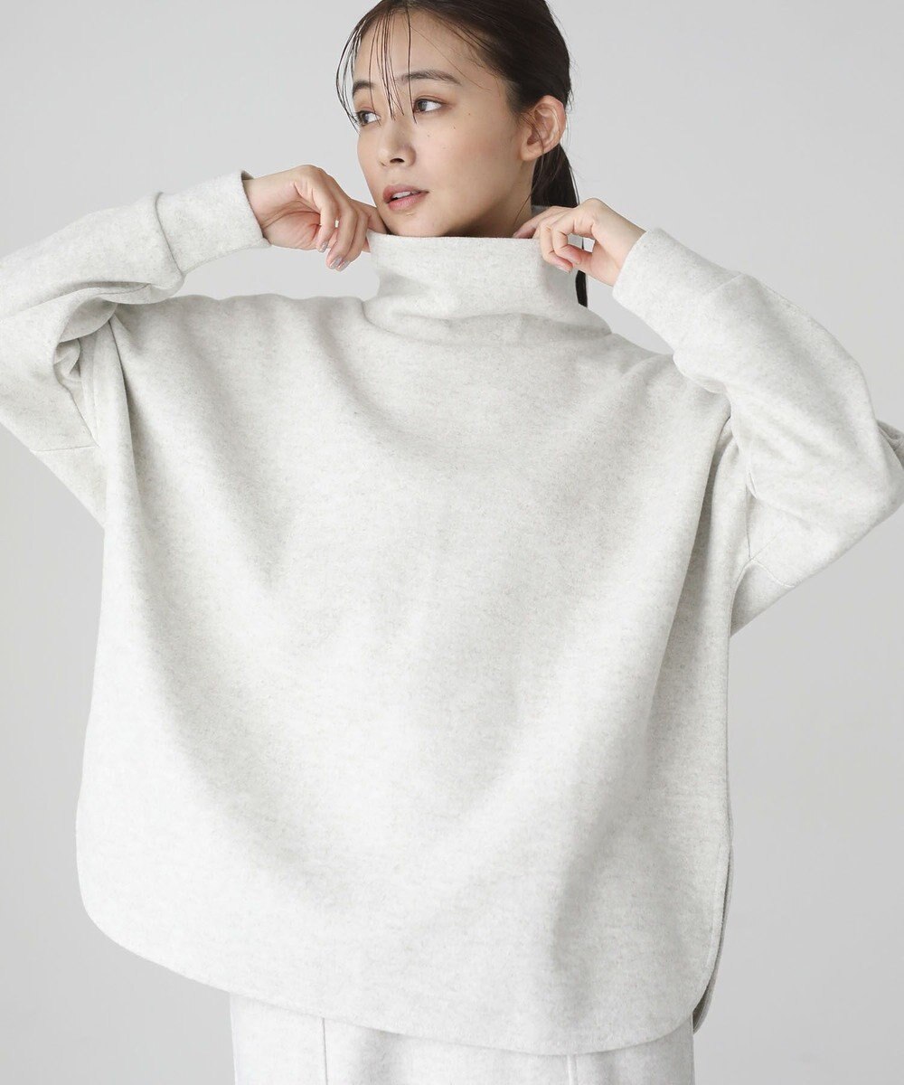 Green Parks 圧縮ポンチゆるタートルプルオーバー 