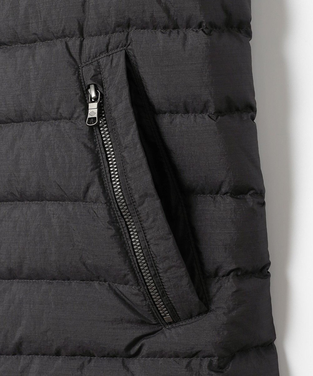 JOSEPH ABBOUD 【キングサイズ・軽量/サスティナブル素材/ECO撥水/インナーダウンにも】ナイロンスラブタフタダウンブルゾン 