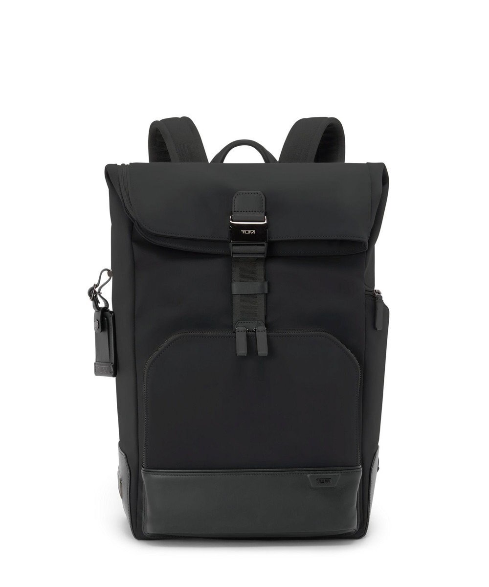 TUMI HARRISON 「オズボーン」ロール・トップ・バックパック 