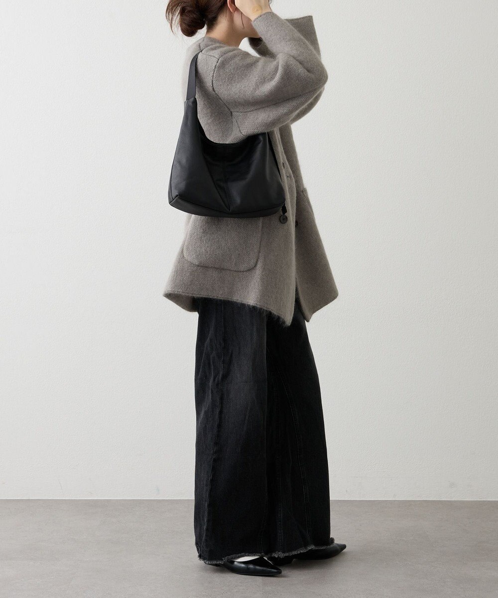 russet レザーホーボーバッグ M(CE-1658) 