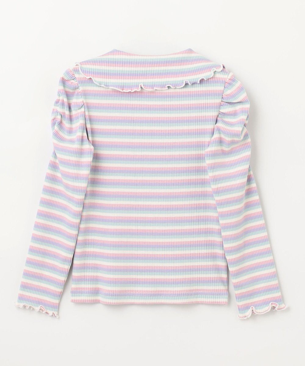 ANY KIDS リボン テレコボーダー Ｔシャツ 