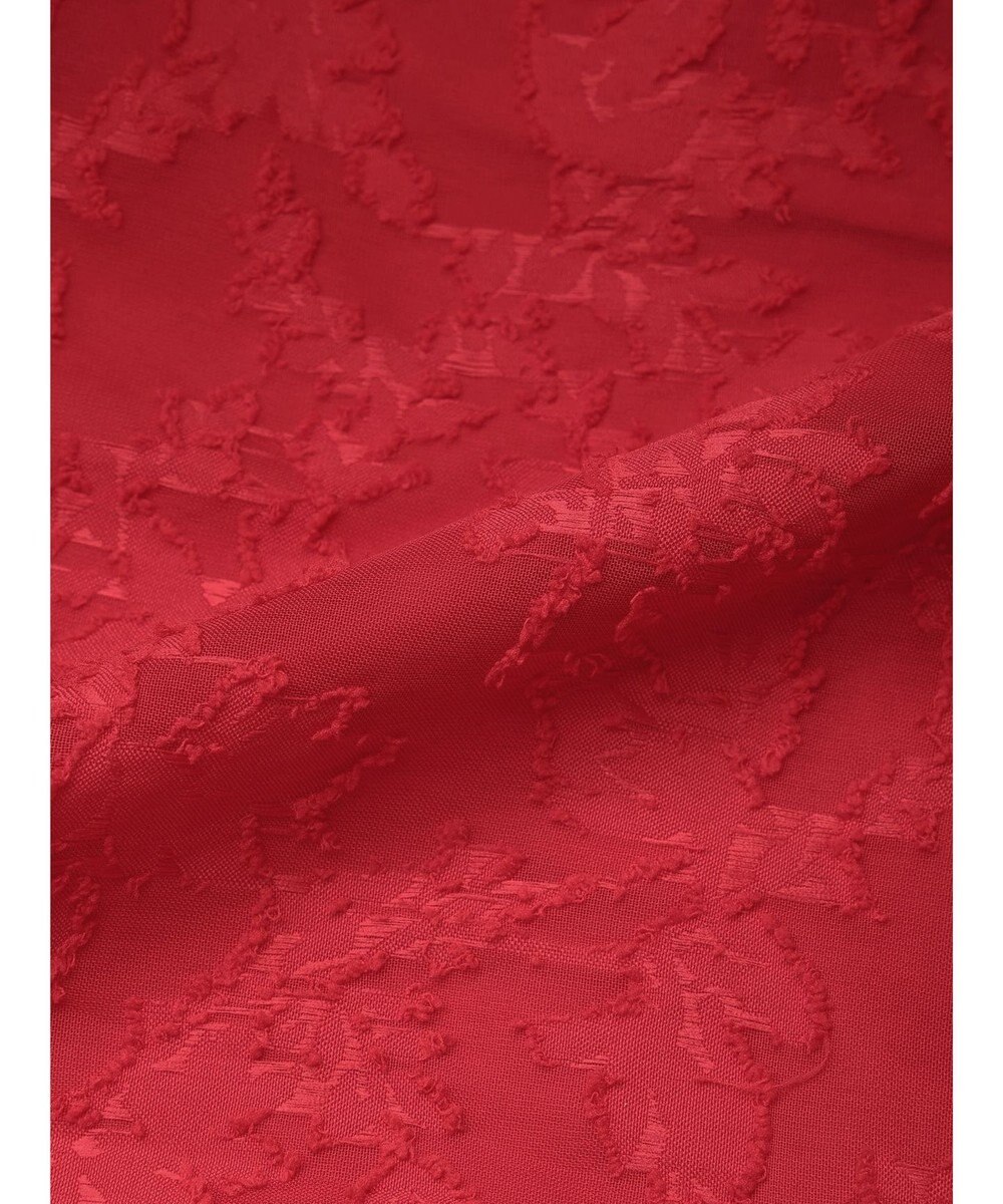 Green Parks シアージャガード花柄ボリュームスカート 