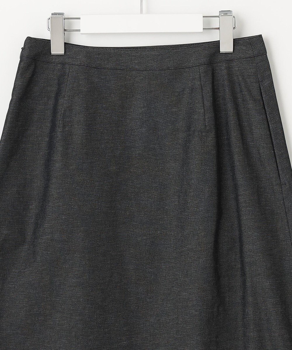 J.PRESS LADIES 【洗える・吸水速乾・接触冷感】リネンツイル スカート 