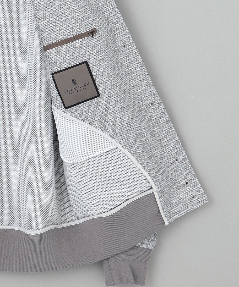 GOTAIRIKU 新作【ストレッチ/洗える/吸水速乾】ノルマンディーリネン A-1ブルゾン 