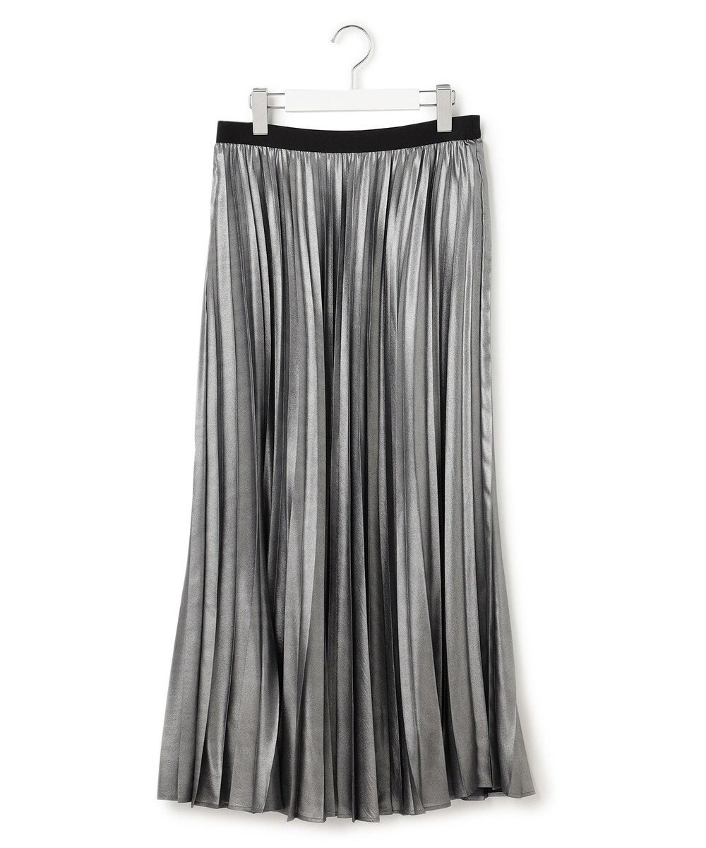 23区 S ホイルプリントプリーツ スカート 