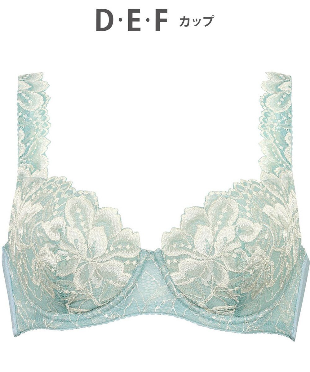 Wing ブラジャー Wing Lesiage 包みこむようなフィット感 安定感のあるつけごこち 肩にくいこみにくい ブラ PB3010 ウイング／ワコール 