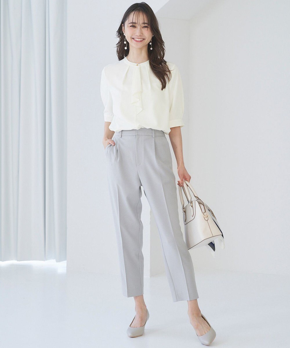 ANY SIS S 【UVカット / 接触冷感 / 吸水速乾】スマートビューティストレッチ テーパード パンツ 