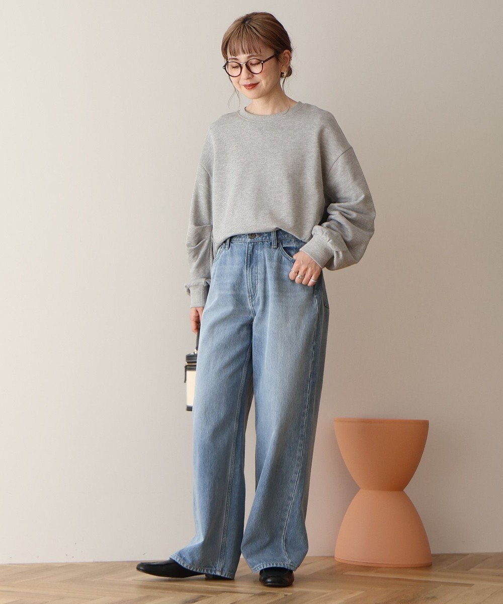 AMERICAN HOLIC タックスリーブスウェット 