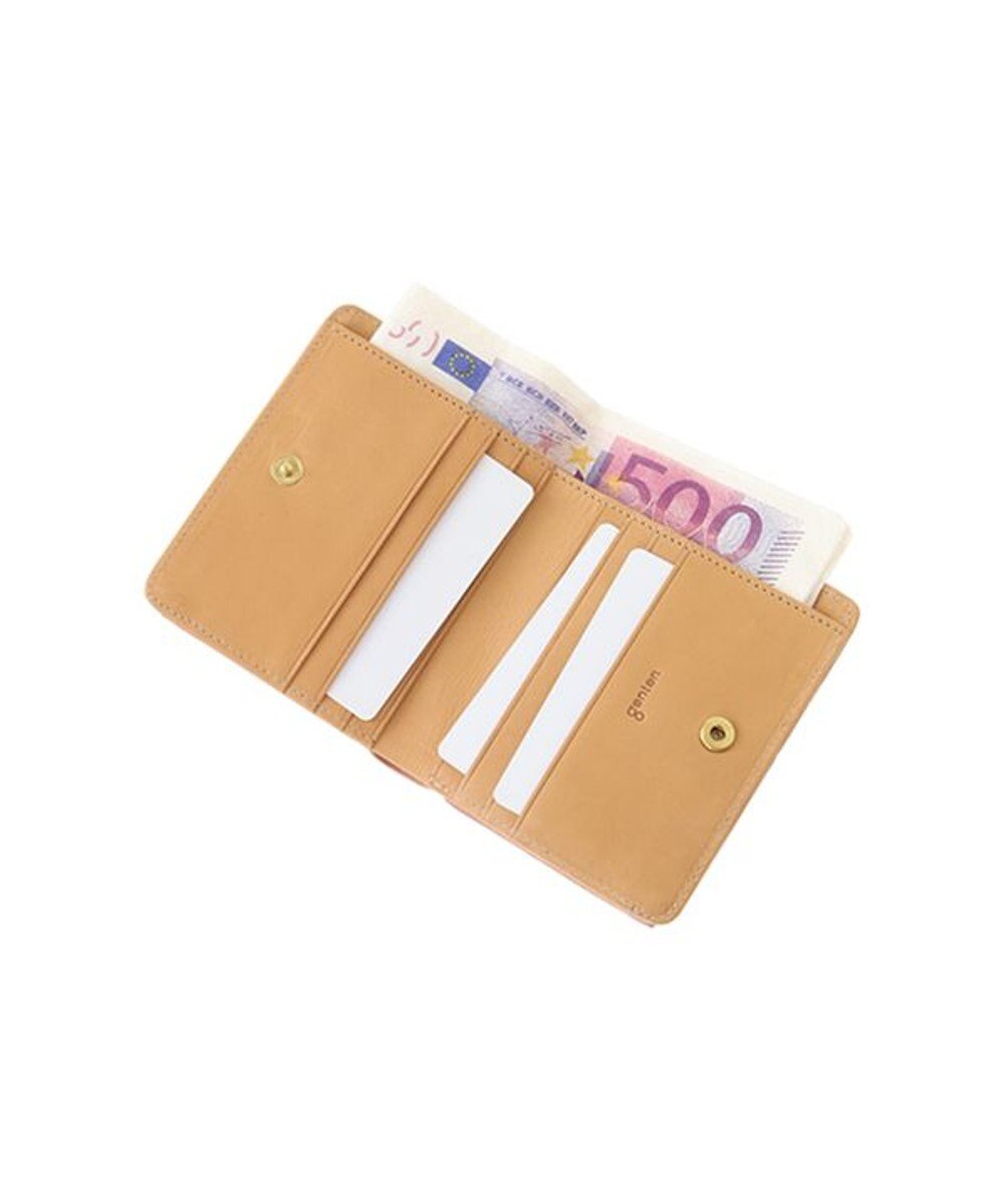 genten 【新色】フレスコ 二つ折り財布 