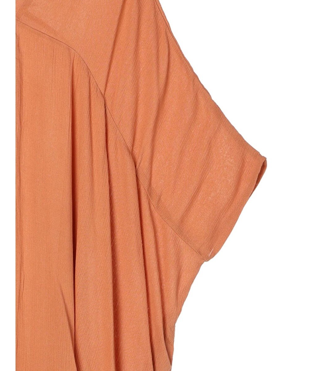 earth music&ecology レーヨンビッグシャツチュニック 