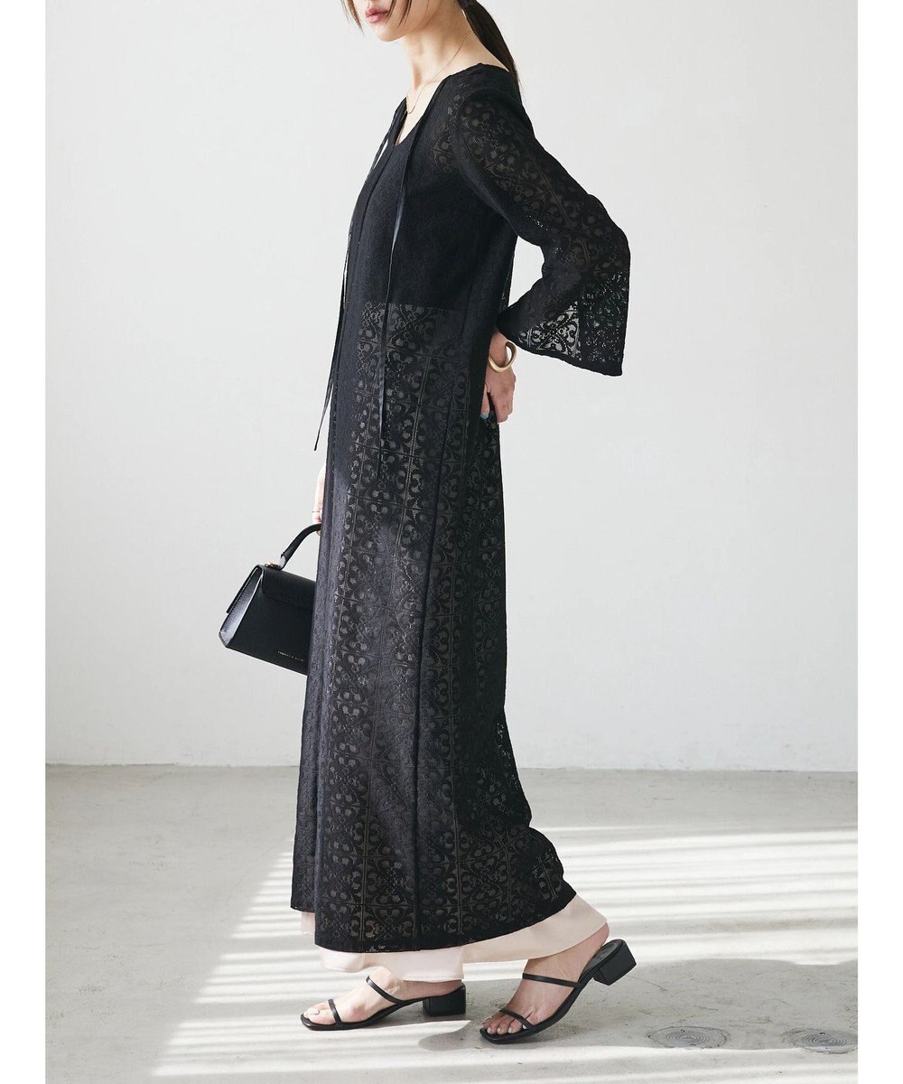 Green Parks AnriettMusee レースロングワンピース 