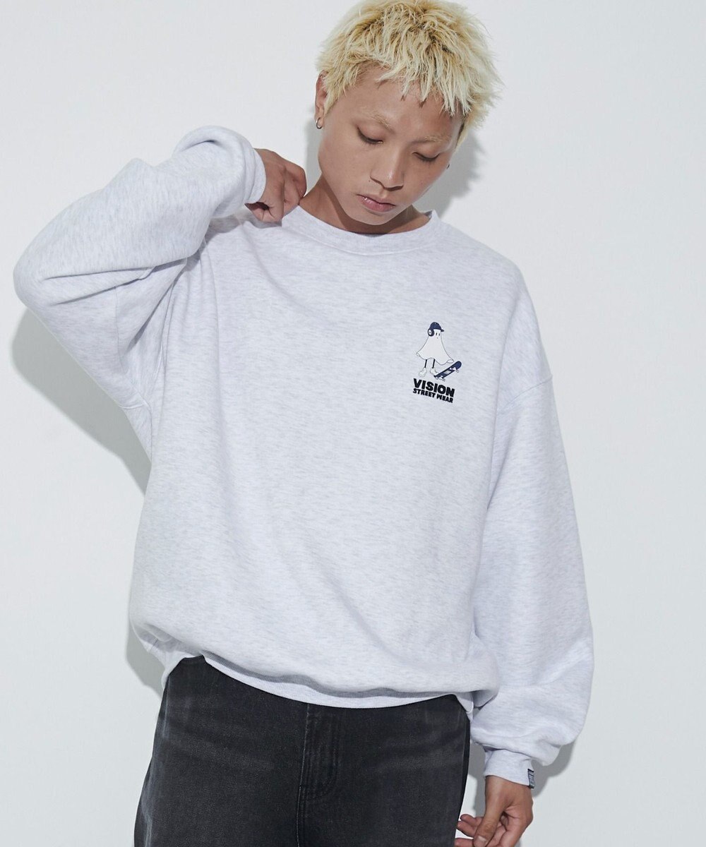 WEGO 【ユニセックス着用ITEM】VISIONゴーストスケータープルオーバー 