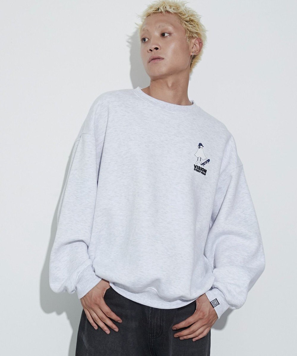 WEGO 【ユニセックス着用ITEM】VISIONゴーストスケータープルオーバー 