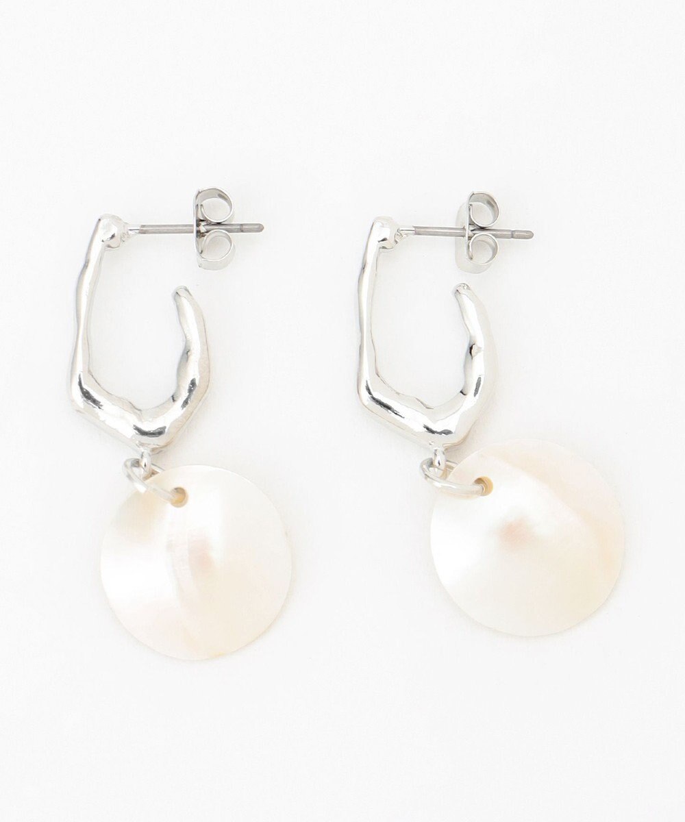 ANY 【WEB限定】シェルメタルピアス（両耳用） 