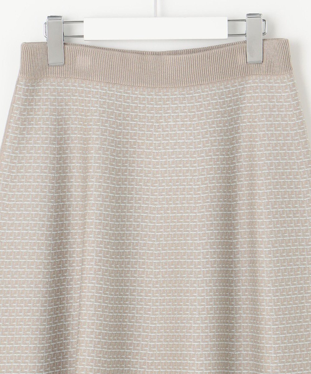 自由区 【WEB限定カラーあり・洗える】リバーシブルニット セットアップ(プルオーバー×フレアスカート) 