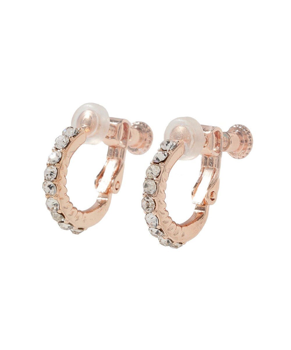 Maison de FLEUR ２Ｗａｙパールビジューイヤリング 