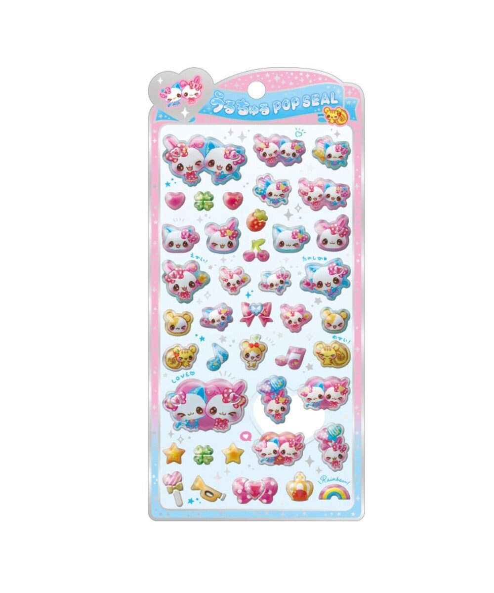 WEGO 平成キャラクターズうるちゅるポップシール 