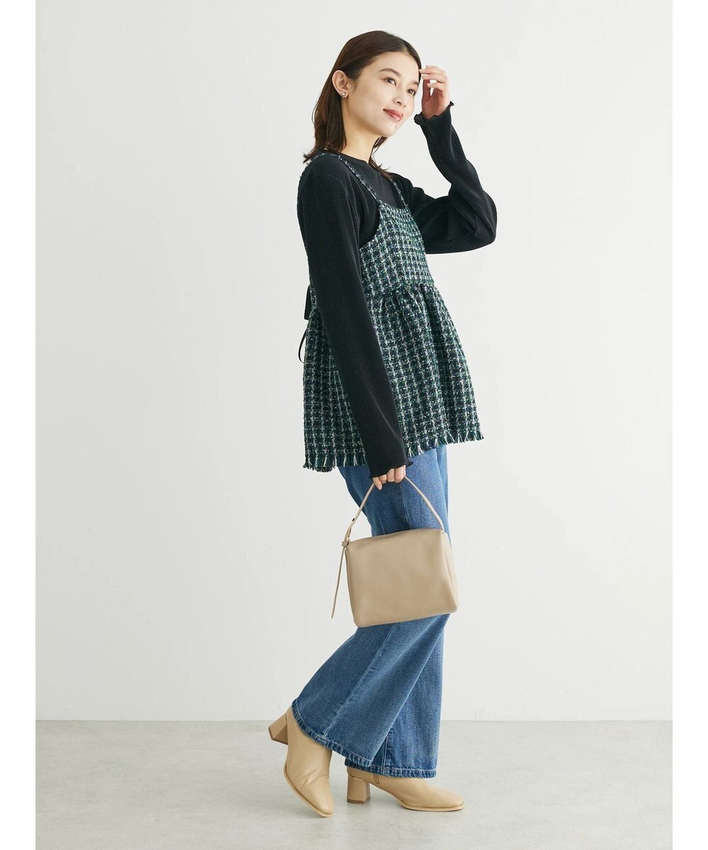 Green Parks ・ＥＬＥＮＣＡＲＥ　ＤＵＥ　ツイードバックリボンキャミ 