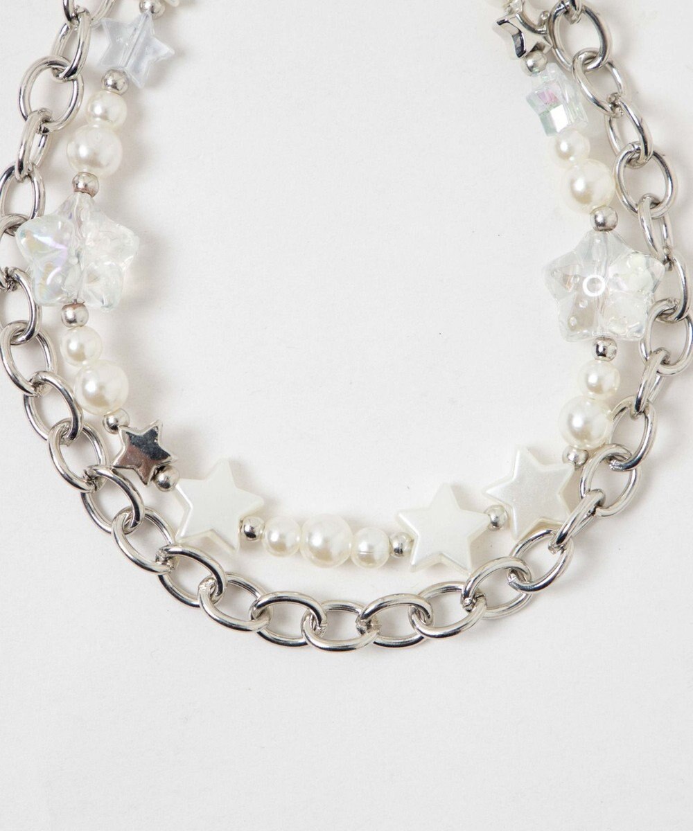 WEGO 2wayチェーンビーズストラップ 