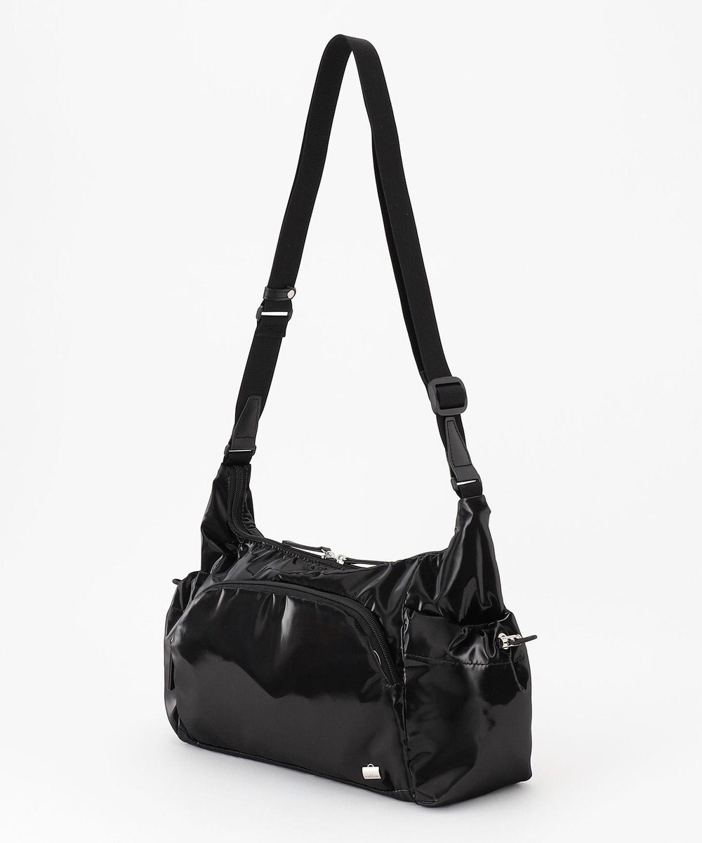 LA BAGAGERIE メタリックドロストポケット　ショルダーバッグ 