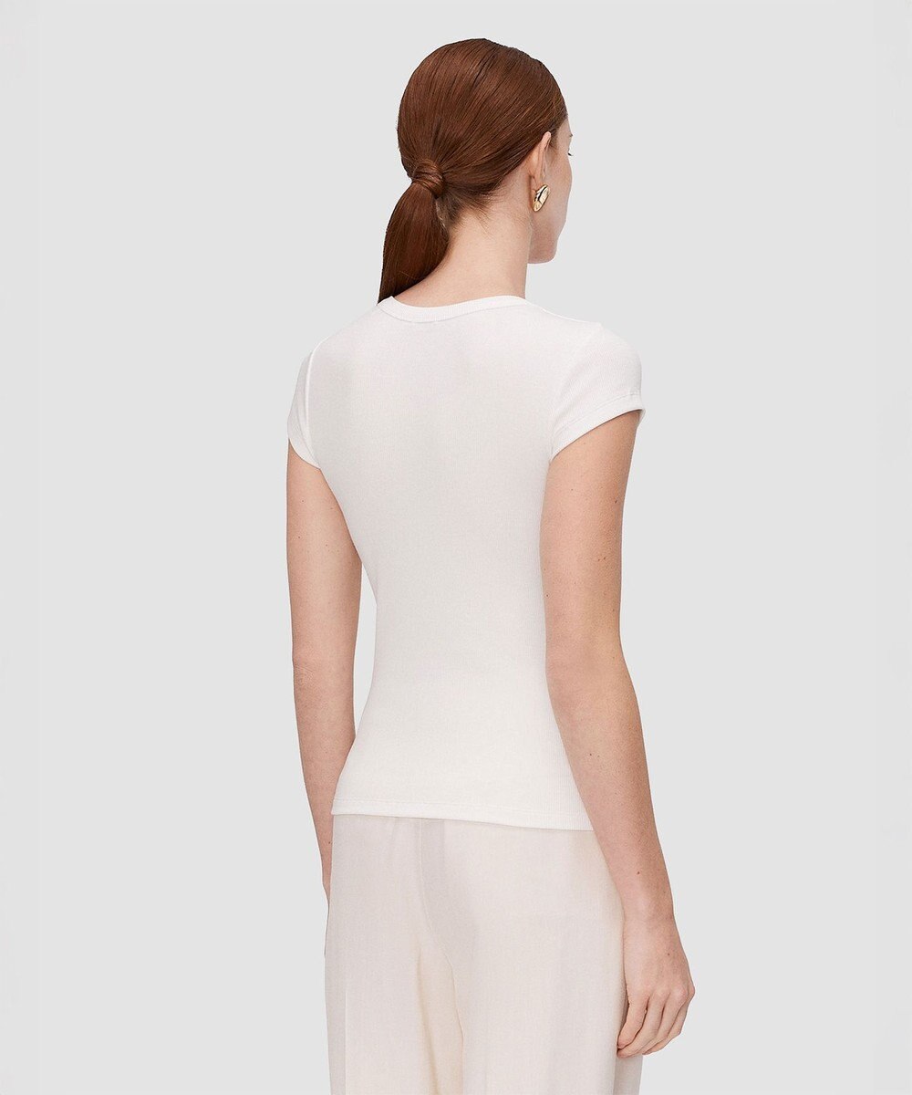 JOSEPH コットンリブ　トップ 