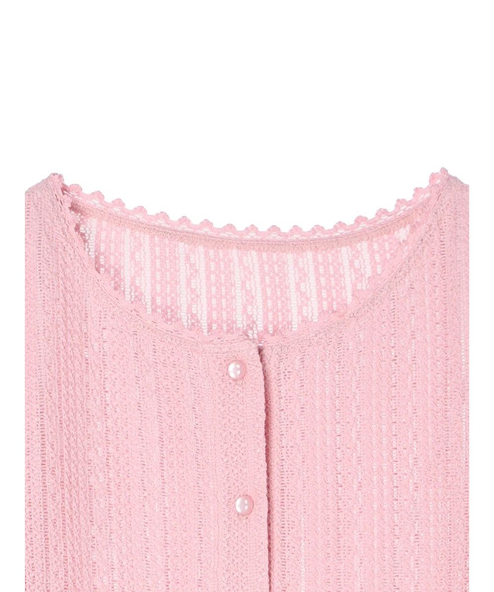 earth music&ecology コンパクトレースカーディガン 