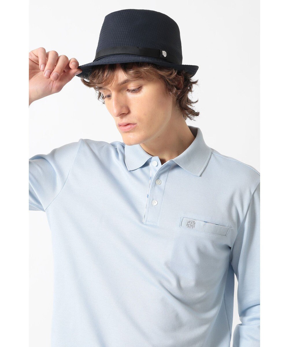 DAKS パッカブルシアサッカー マニッシュハット 