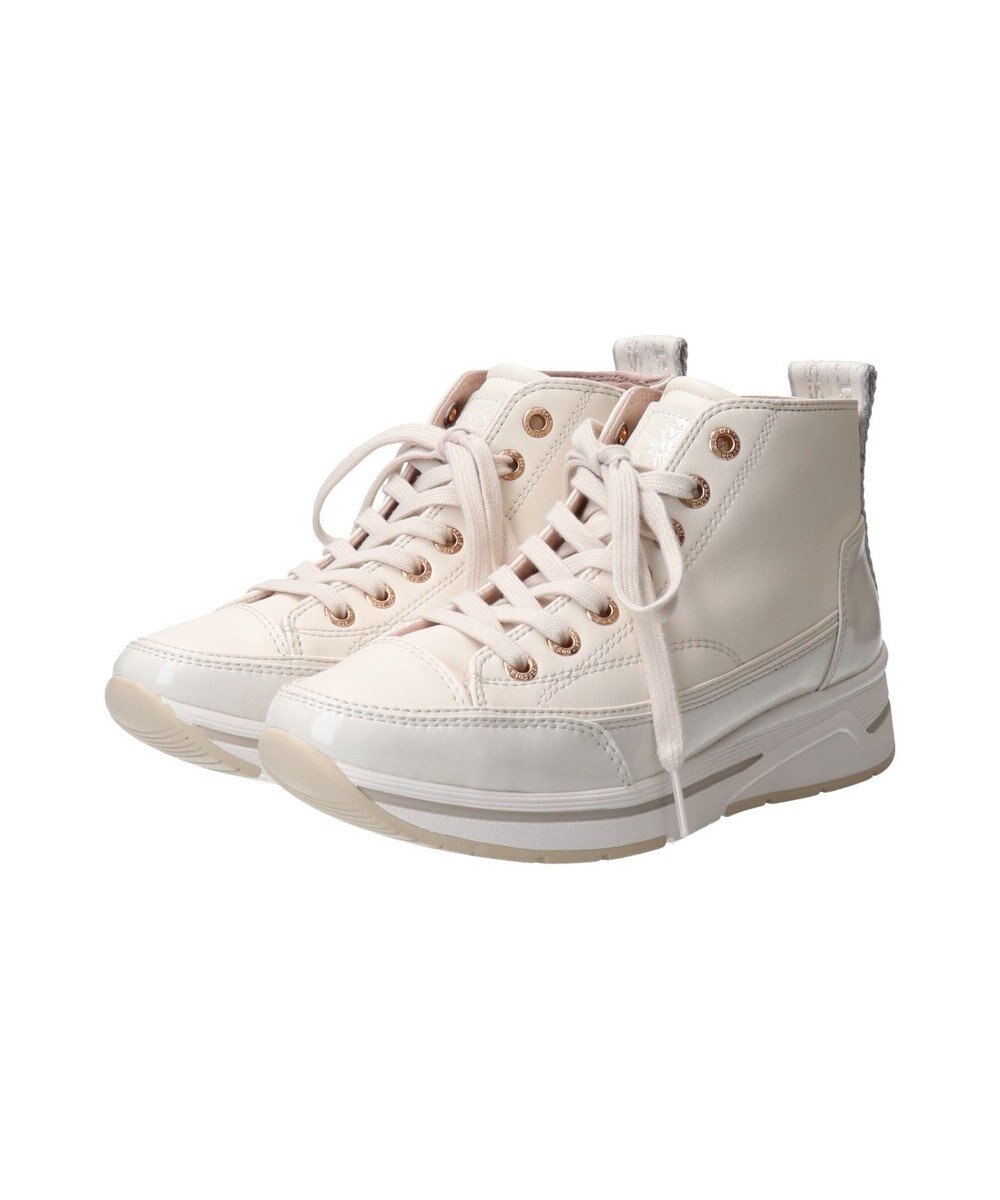 INTER-CHAUSSURES 【BUSSOLA】サイドジップハイカットスニーカー 