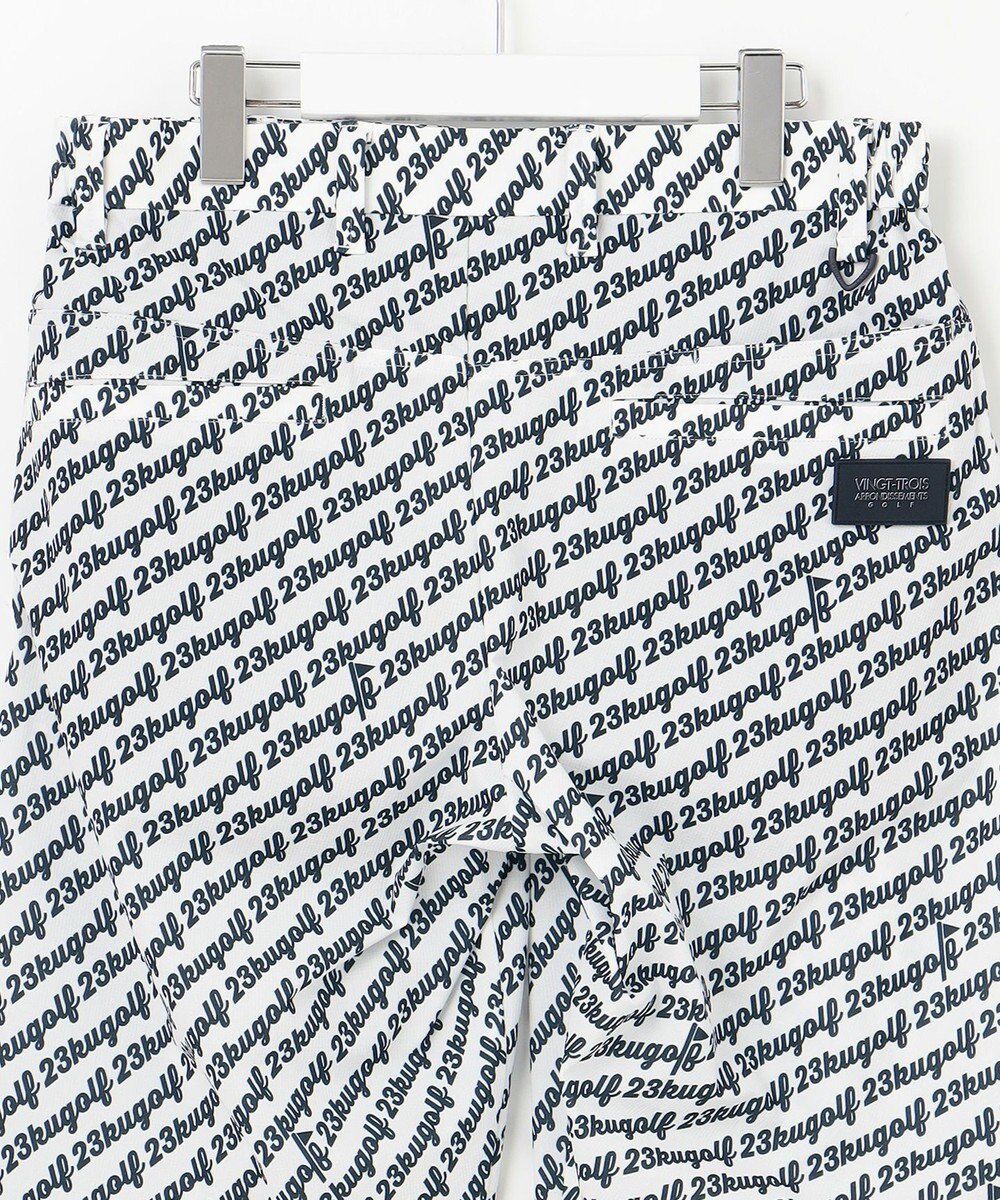 23区GOLF 【MEN】レジメロゴショートパンツ 