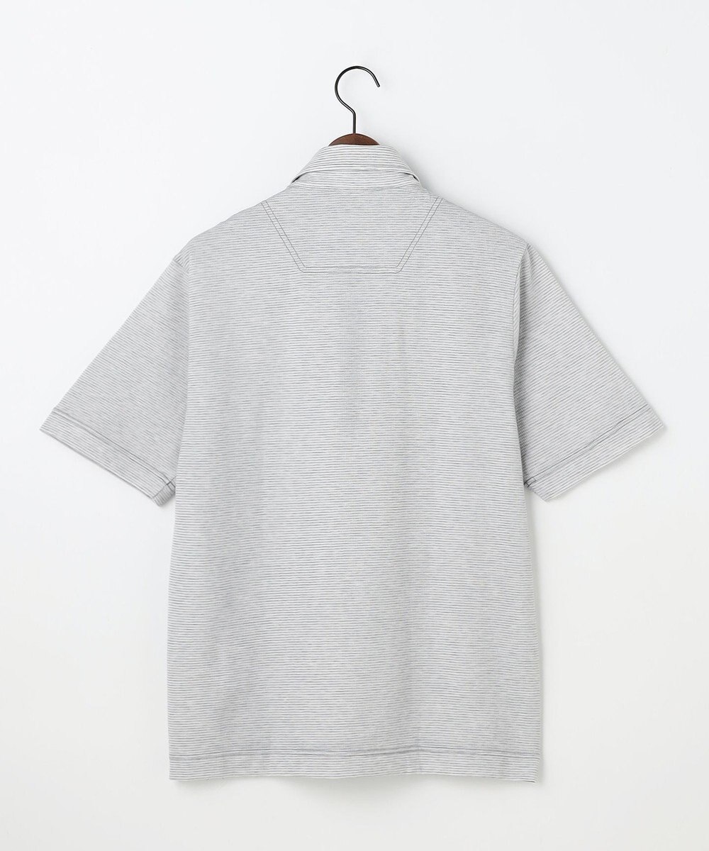 JOSEPH ABBOUD MOUNTAIN 【ゆったり】グリットワッフル　アウトドアポロ シャツ 