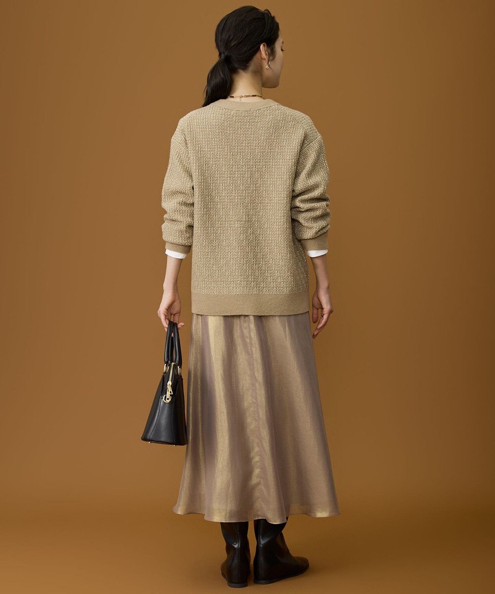 自由区 S 【SHIHOさん着用】ラメツイード カーディガン 