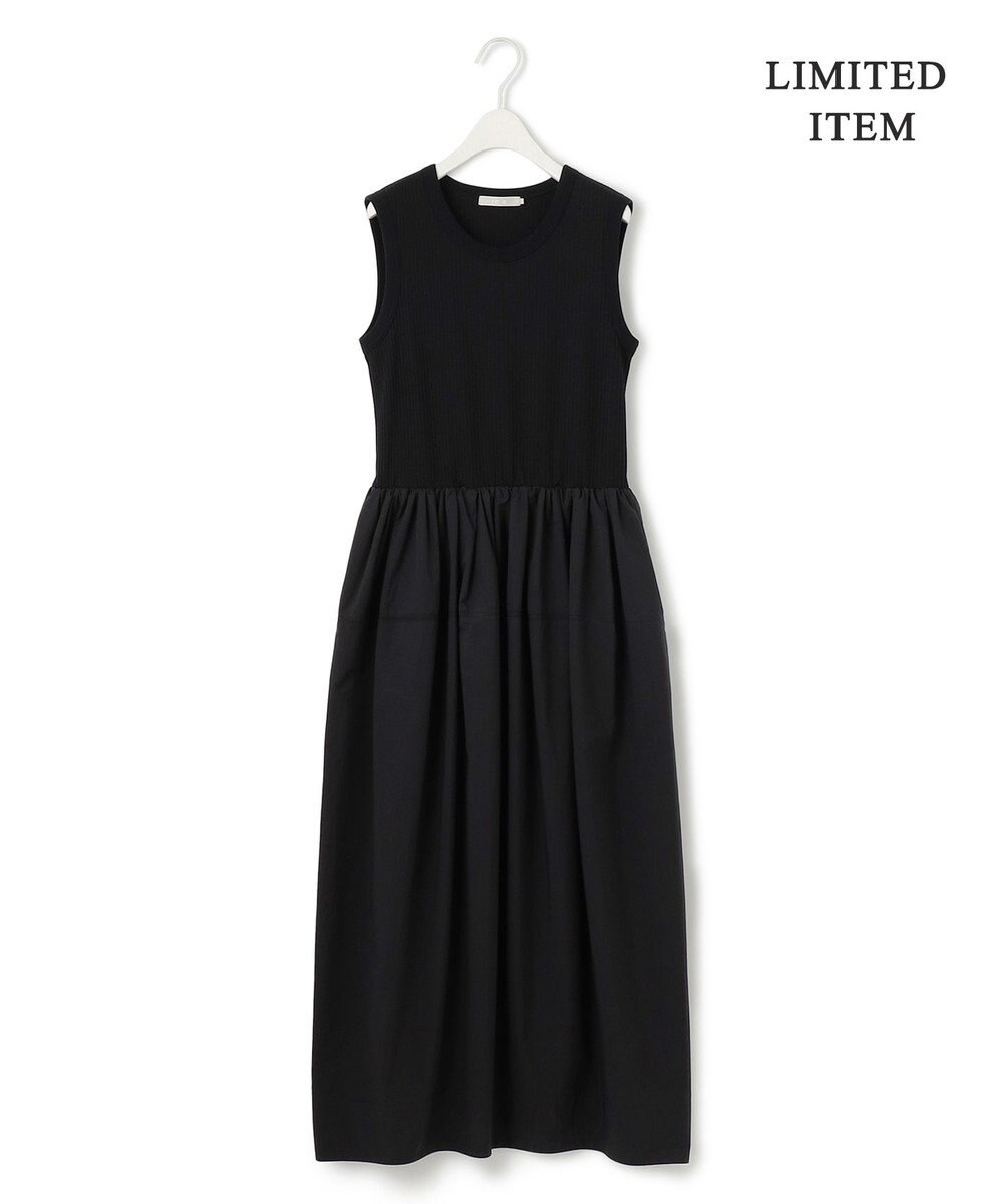 ICB L 【WEB限定・洗える】 リブコンビタイプライター ワンピース 