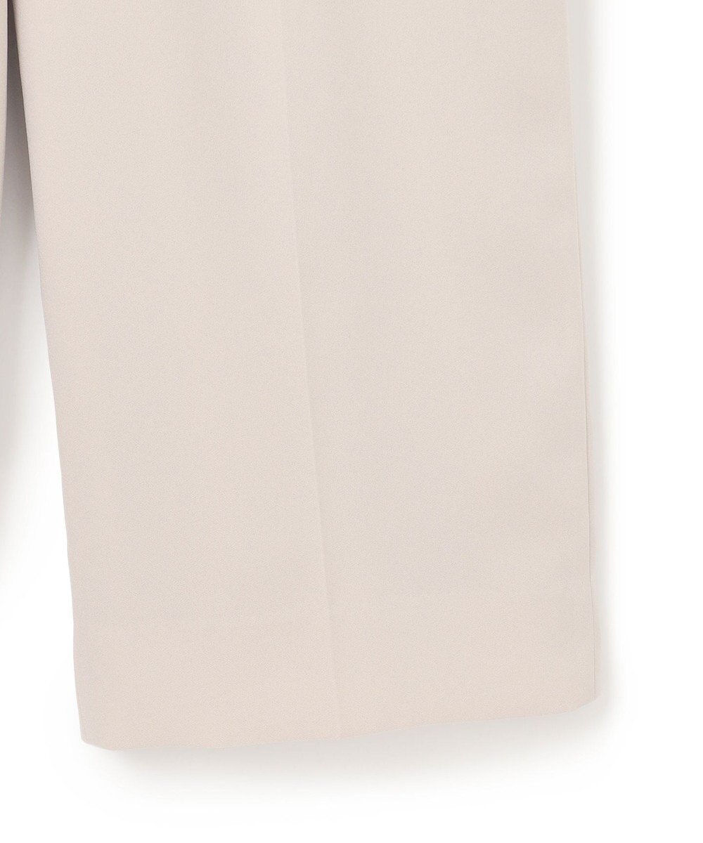 ICB L 【UVケア・接触冷感・速乾・防シワ・洗える】 FluidBackSatin デザインワイドパンツ 