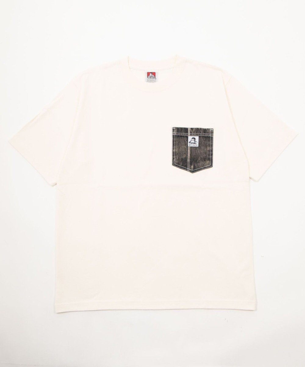 WEGO 【ユニセックス着用ITEM/MLサイズ展開】BENDAVISデニムポケットT（SS） 