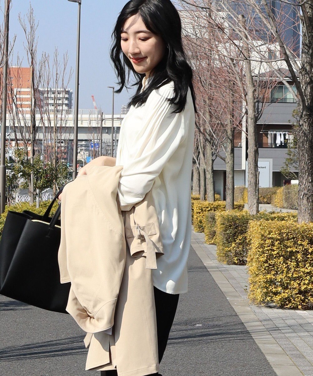 AMERICAN HOLIC サラックールタックブラウス 