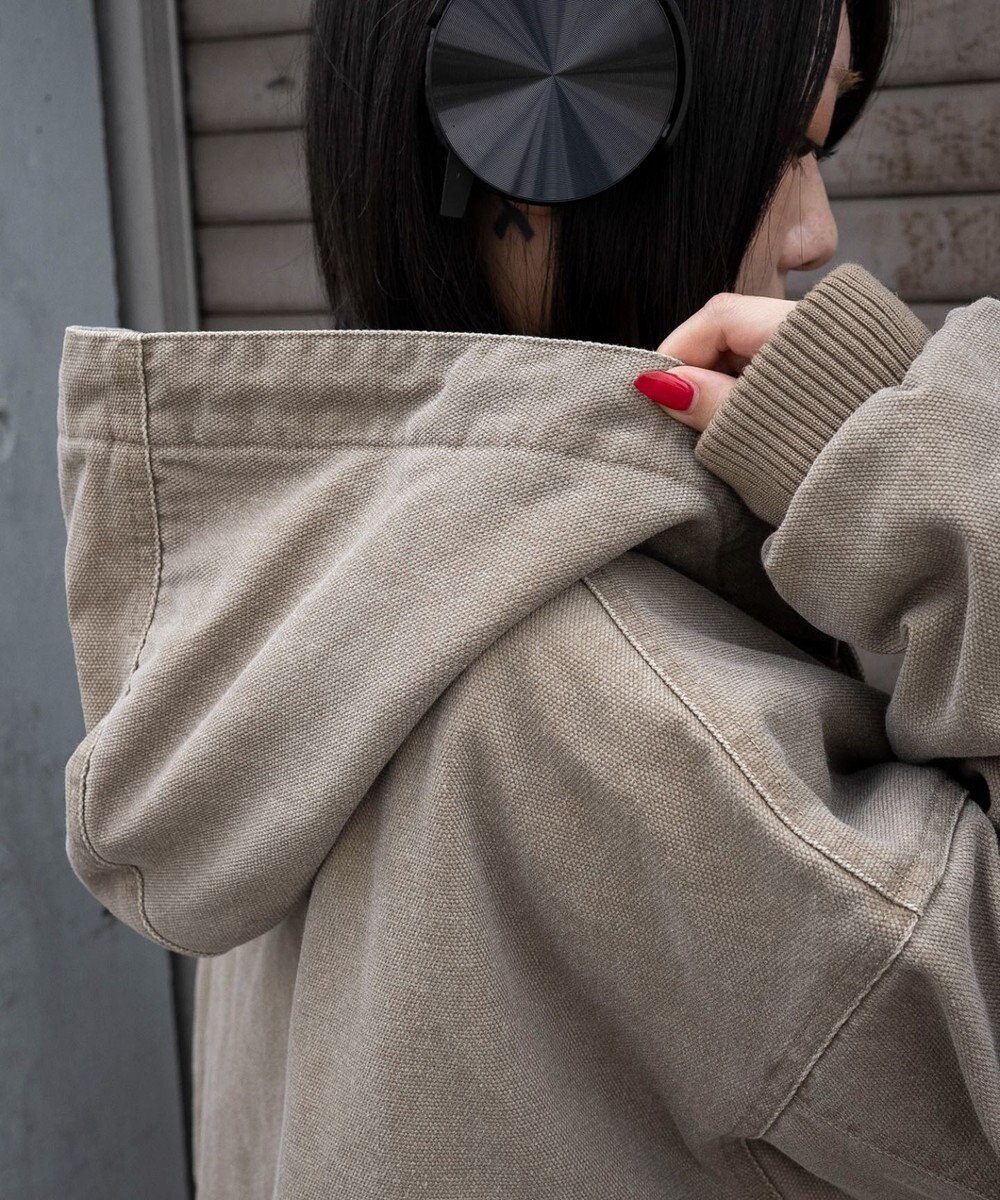 WEGO ワーカーズキルトフードブルゾン 