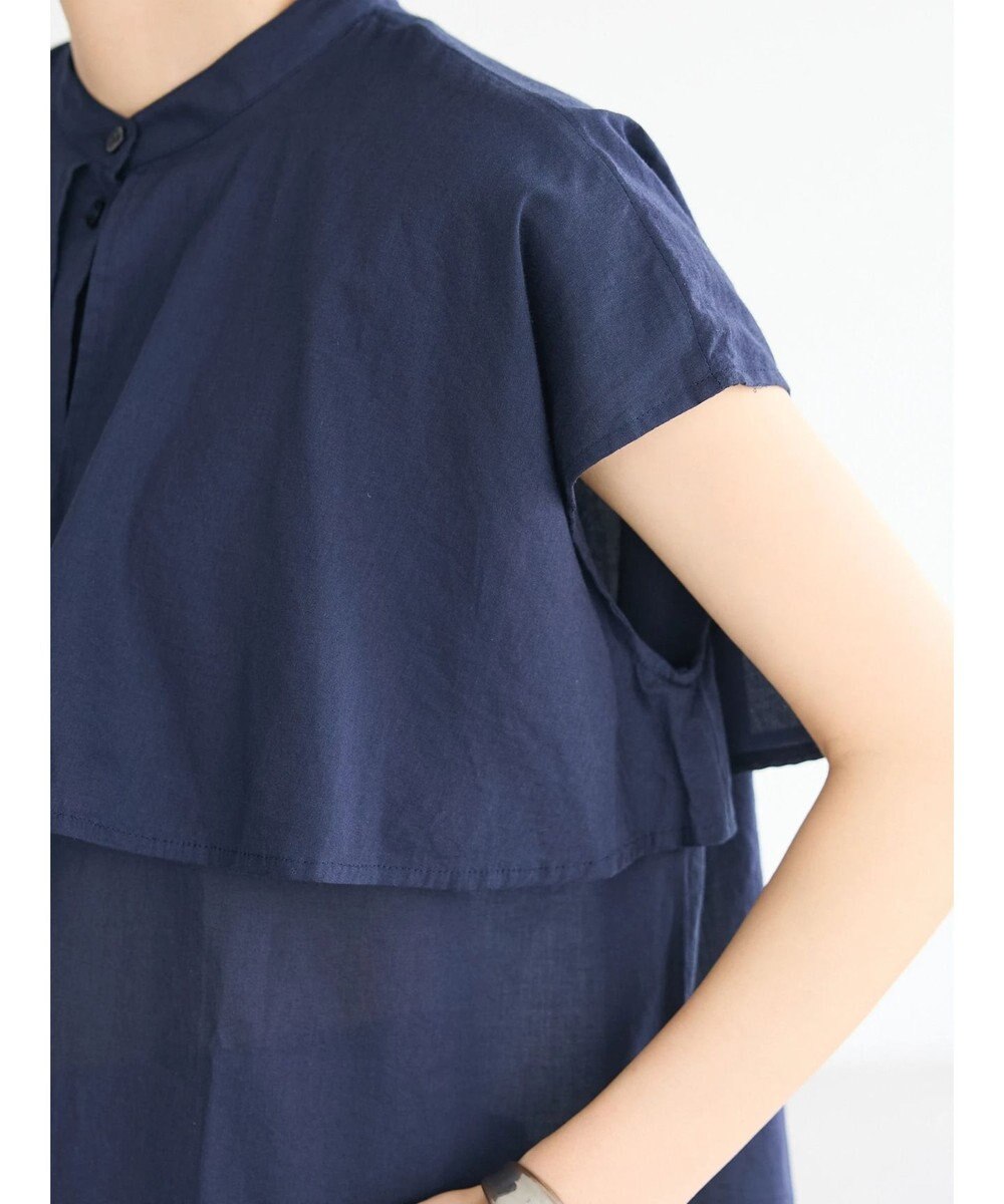 CRAFT STANDARD BOUTIQUE インド綿フリルブラウス 