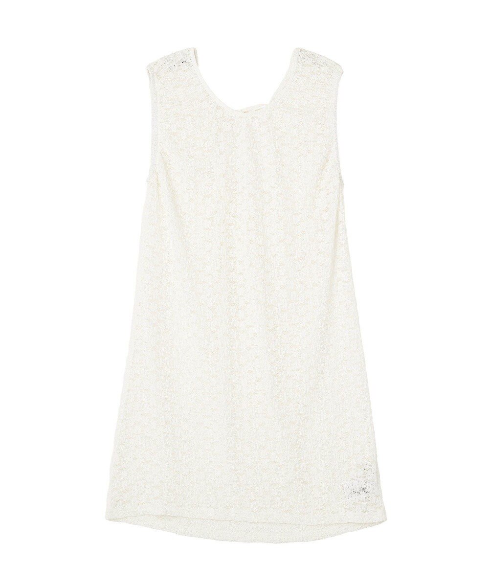 earth music&ecology 【2WAY】レースギャザーワンピース 