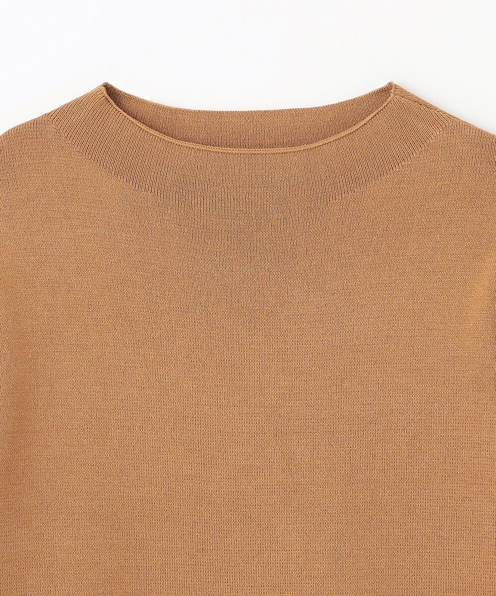 ANY 【マシンウォッシュ】モックネックパフスリーブニット 