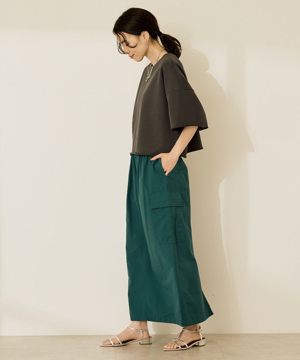 AMERICAN HOLIC ミニ裏毛5分袖プルオーバー 