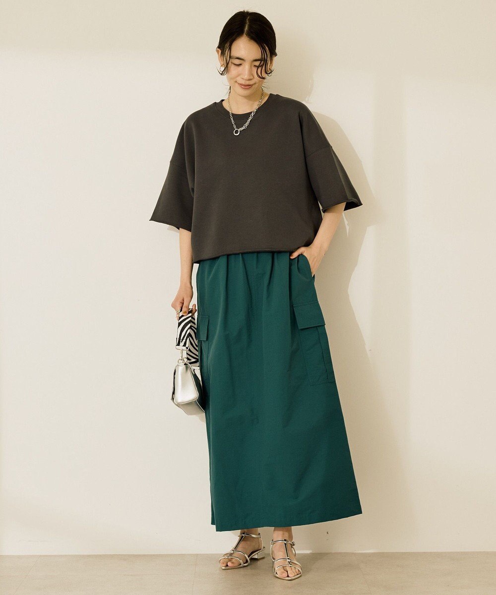 AMERICAN HOLIC ミニ裏毛5分袖プルオーバー 