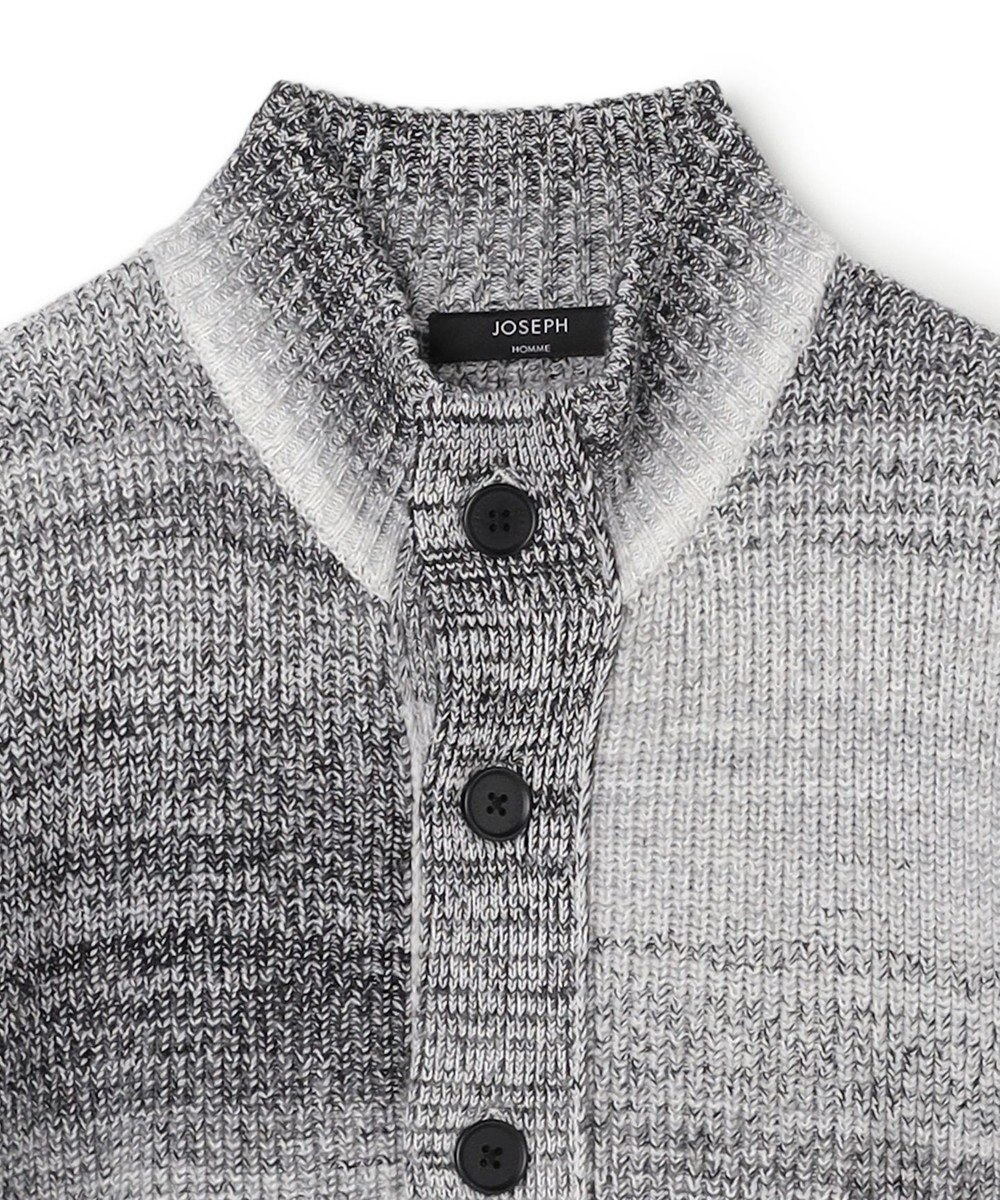 JOSEPH HOMME グラデーションメランジ　ニットカーディガン　 