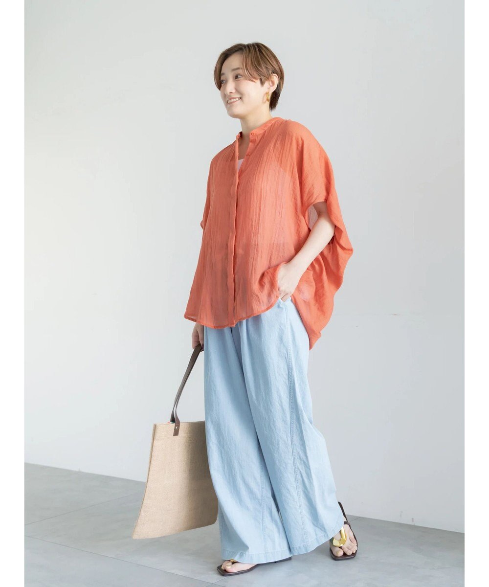 Te chichi 【7色展開】シャンブレーボイルドルマンシャツ 
