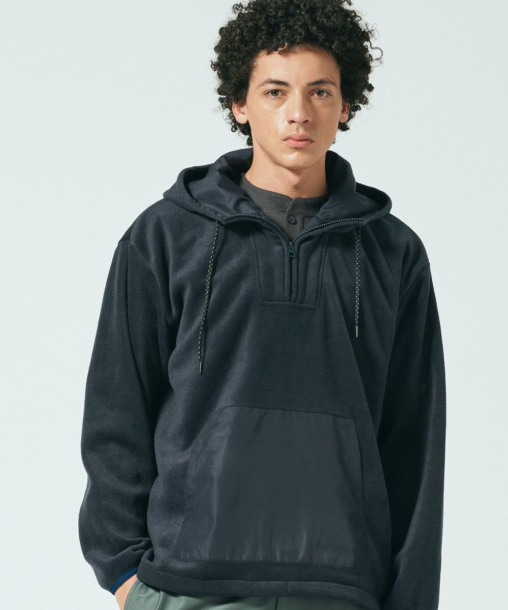 J.PRESS YORK STREET 【UNISEX】フリース パーカー 