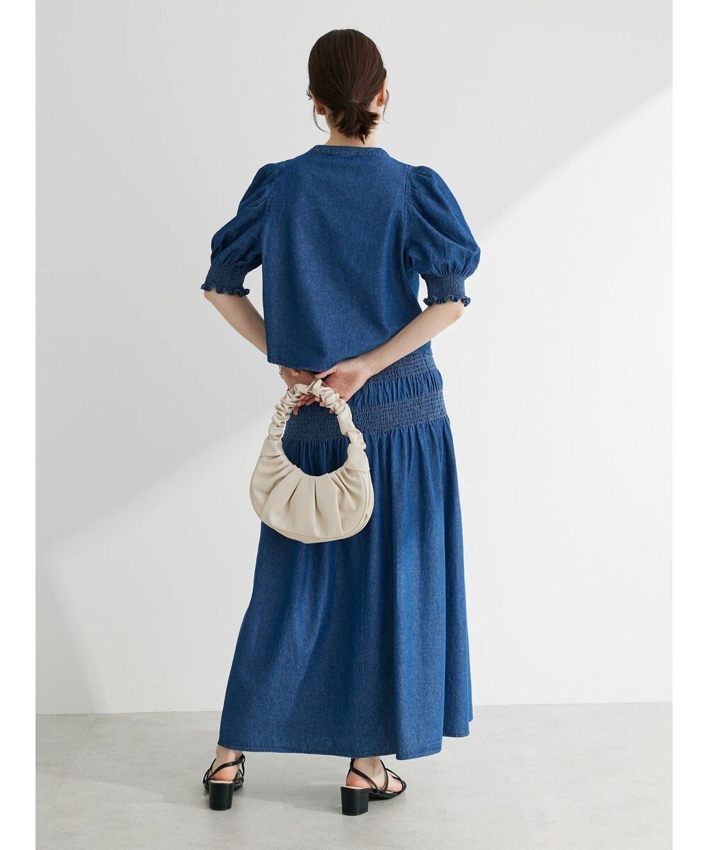 Green Parks ・ＳＵＧＡＲ　ＳＰＯＯＮ　デニムパフブラウス 