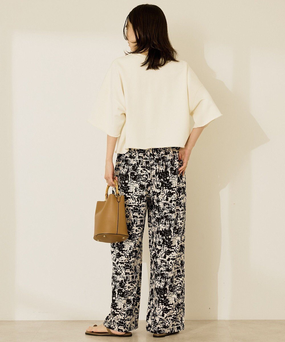 AMERICAN HOLIC ミニ裏毛5分袖プルオーバー 